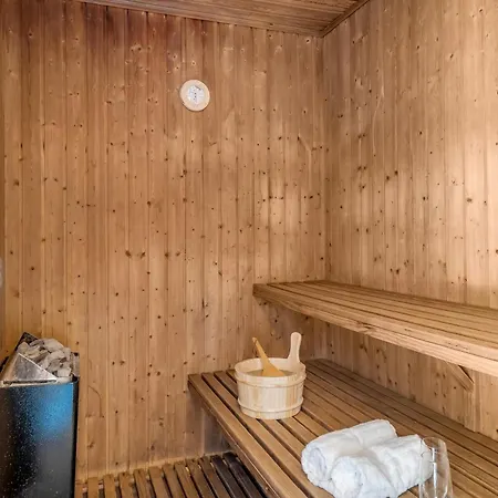 Lovely 16-person Pool House With Spa, Sauna And Large Terrace